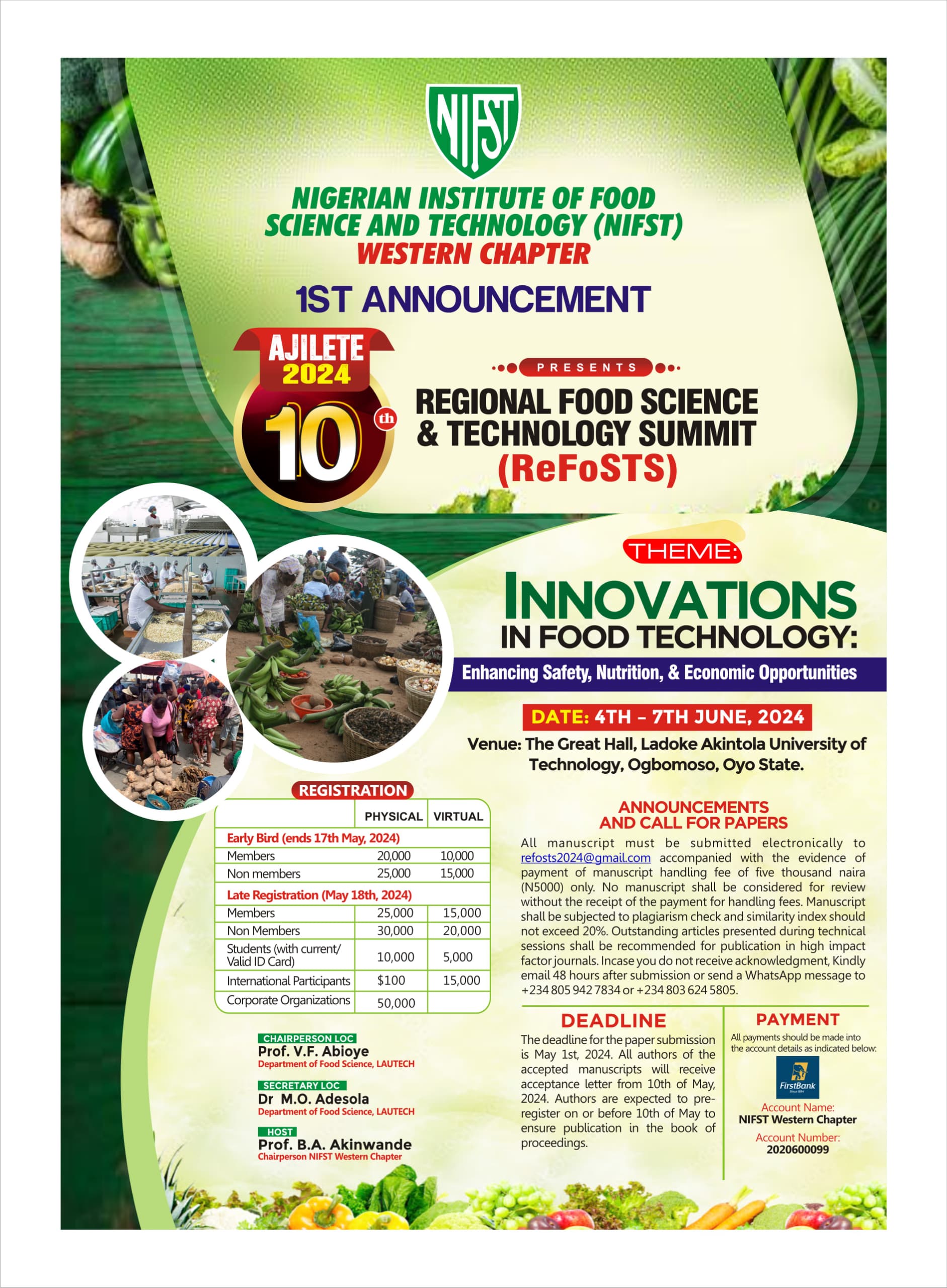 Innovations in Food Technology